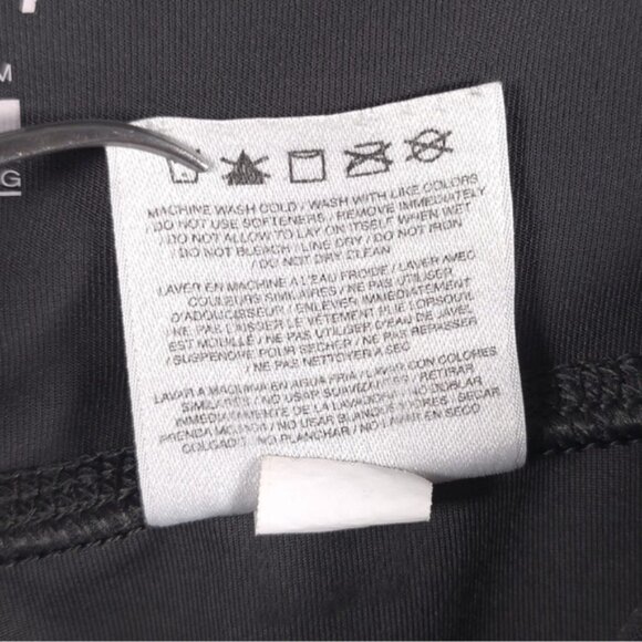 NIKE DRI-FIT Women’s Leggings Pants Wide Leg Flare Gray Training Yoga Luxe LARGE - Picture 10 of 11